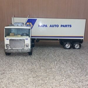 NAPA Auto Parts White and Blue Toy Truck
